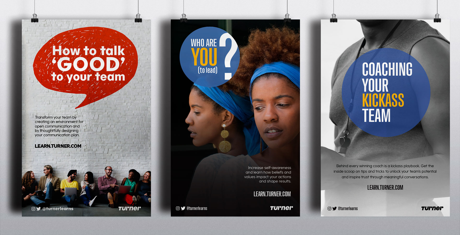 Turner Broadcasting employee training posters